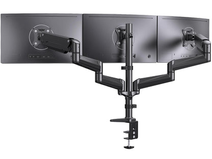 ErGear Dual Monitor Arm, Full Adjustable Monitor Mount for 13–32″ Screens, Fast Install Computer Monitor Stand with Tool-Free VESA Mount, Max Load 19.8 lbs, Max VESA 100x100mm