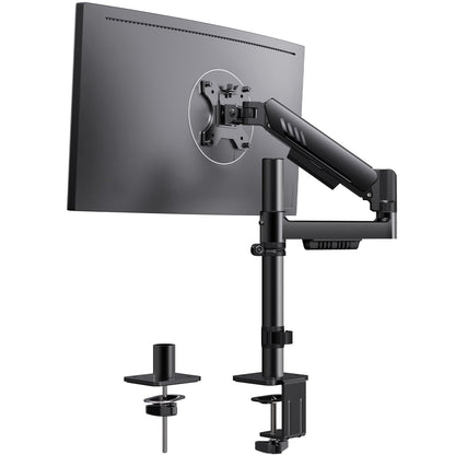 ErGear Dual Monitor Arm, Full Adjustable Monitor Mount for 13–32″ Screens, Fast Install Computer Monitor Stand with Tool-Free VESA Mount, Max Load 19.8 lbs, Max VESA 100x100mm