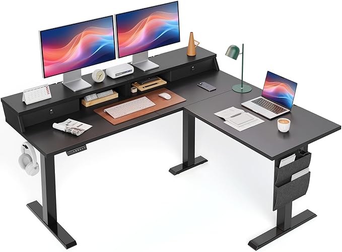 L-shaped Series Standing Desk