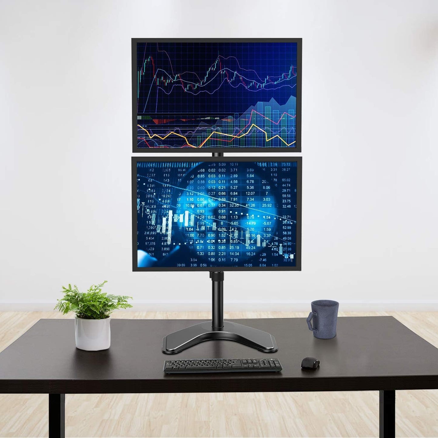 HM2 Vertical Dual Monitor Mount for 13" to 32" Screens