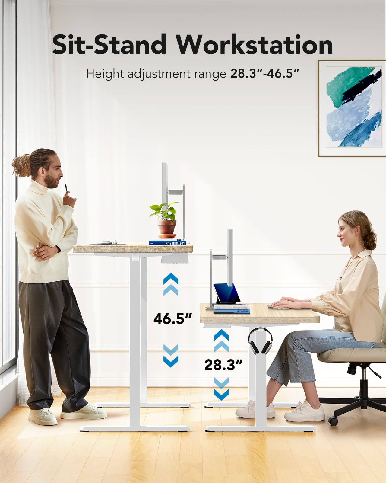 HUANUO Classic Adjustable Standing Desk