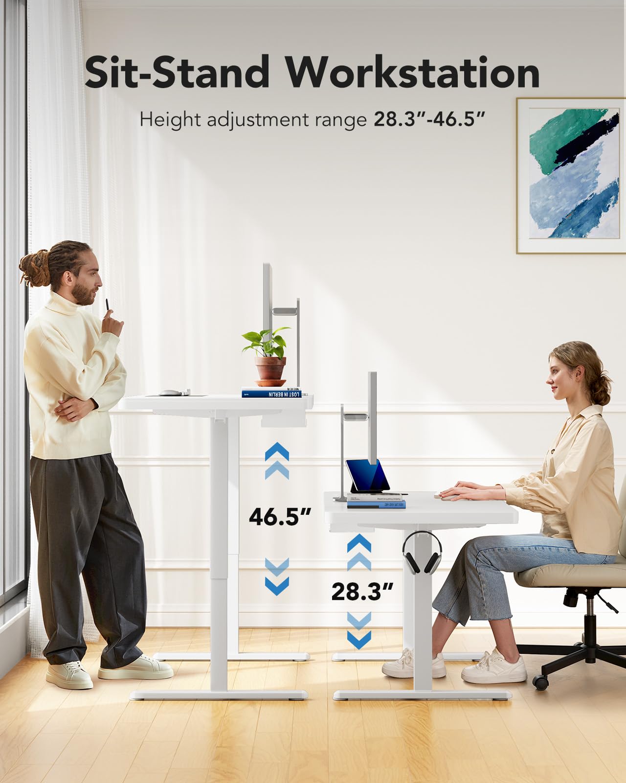 HUANUO Classic Adjustable Standing Desk