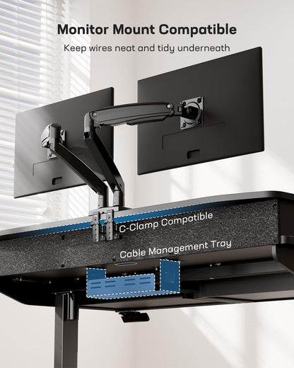 Standing Desk with 4 Drawers