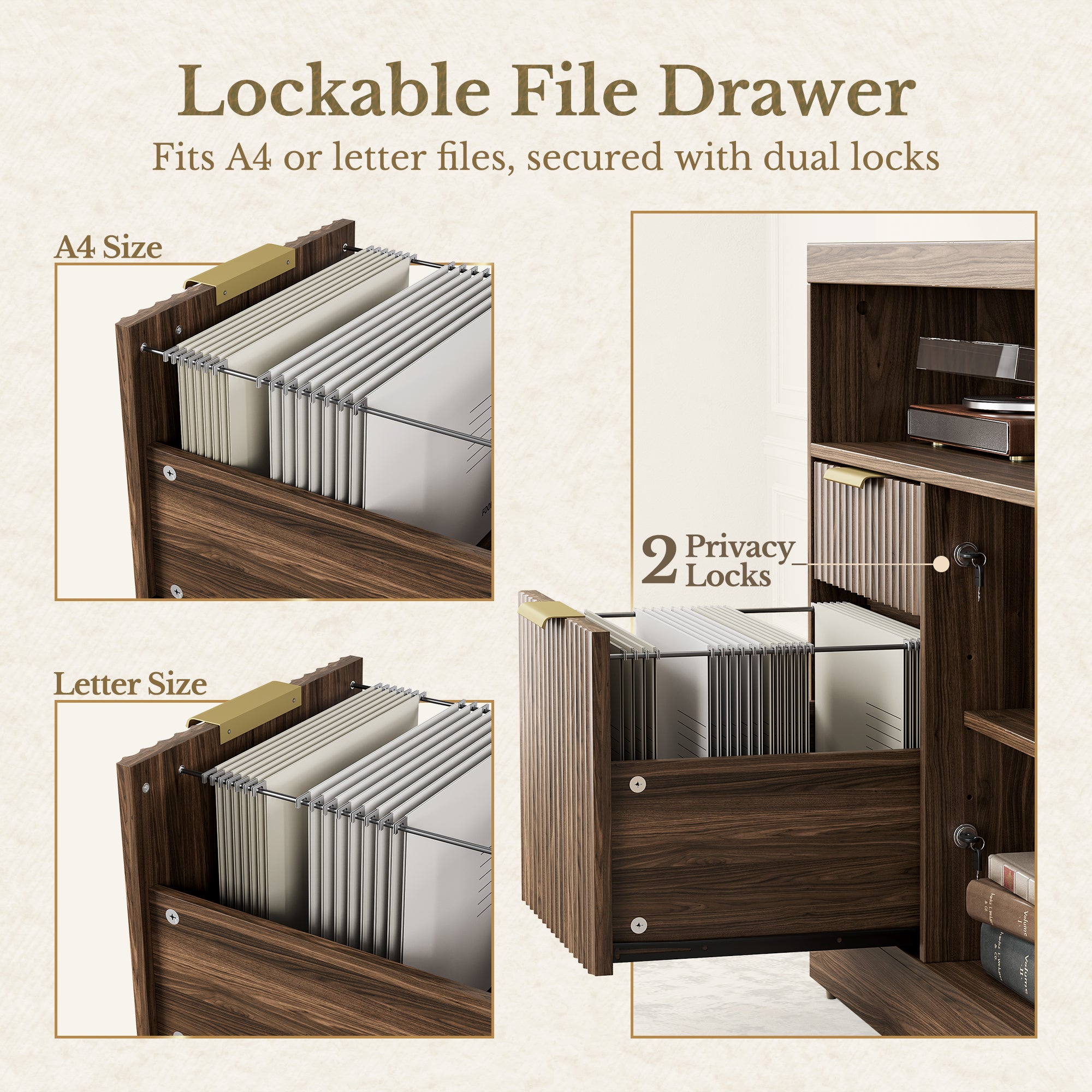 Premium Herbal Cabinet | with Lock Cabinet – HUANUO
