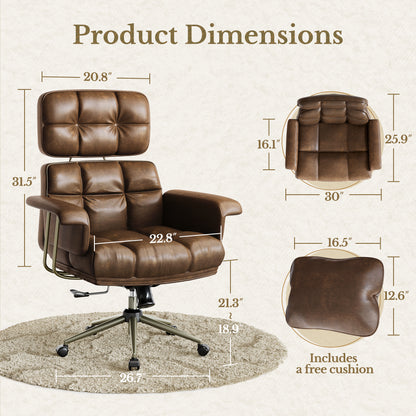 Ultra-Comfort Thickened Seat Executive Office Chair