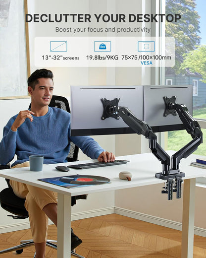 DS6 Essential Dual Monitor Arm