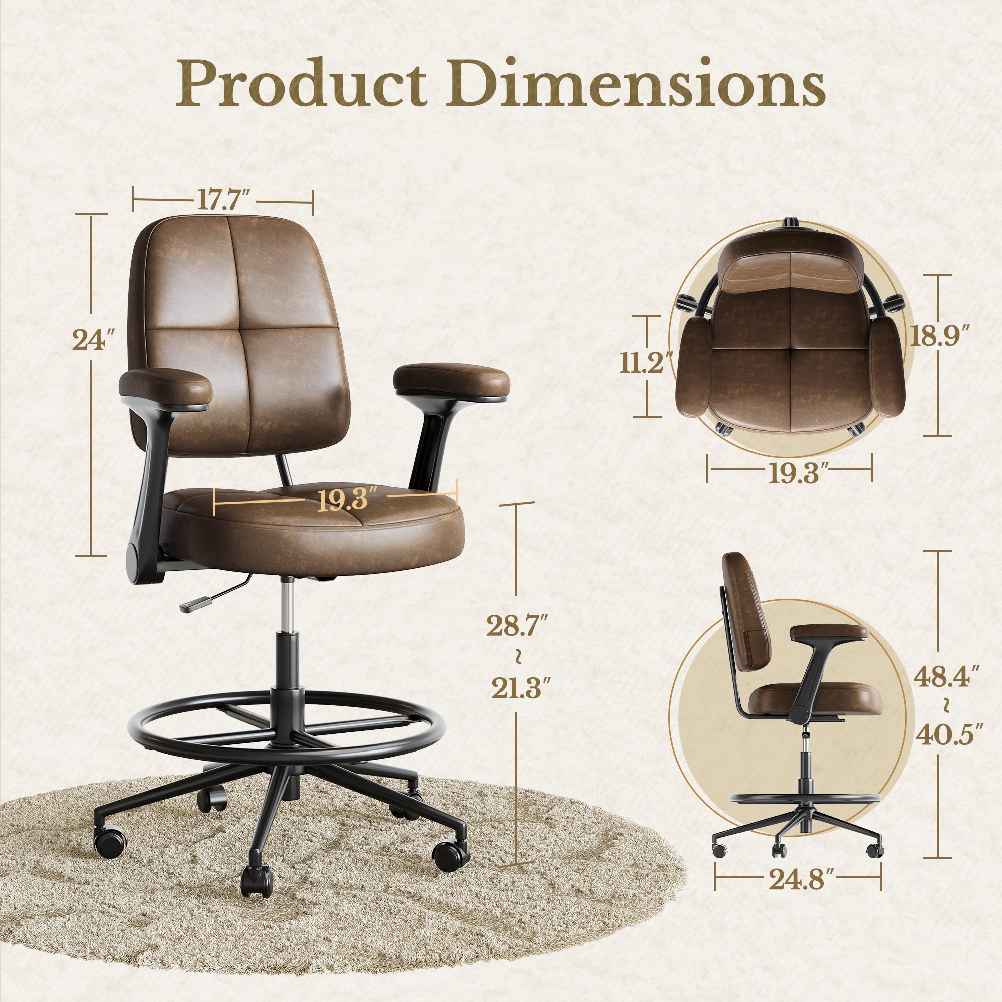 Premium Nova Chair | Ultra-Soft Padding | HUANUO