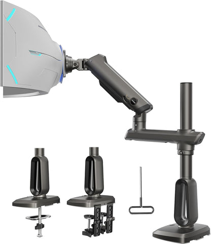 SS44 Single Monitor Arm with RGB Light