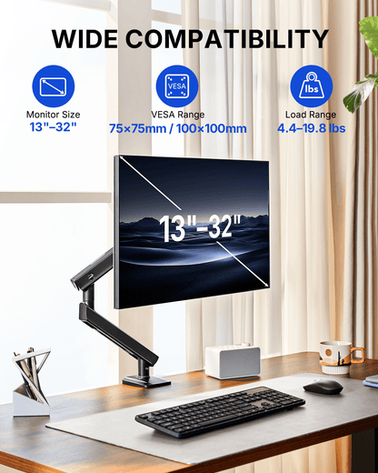 A5 Single Monitor Arm Mount - 