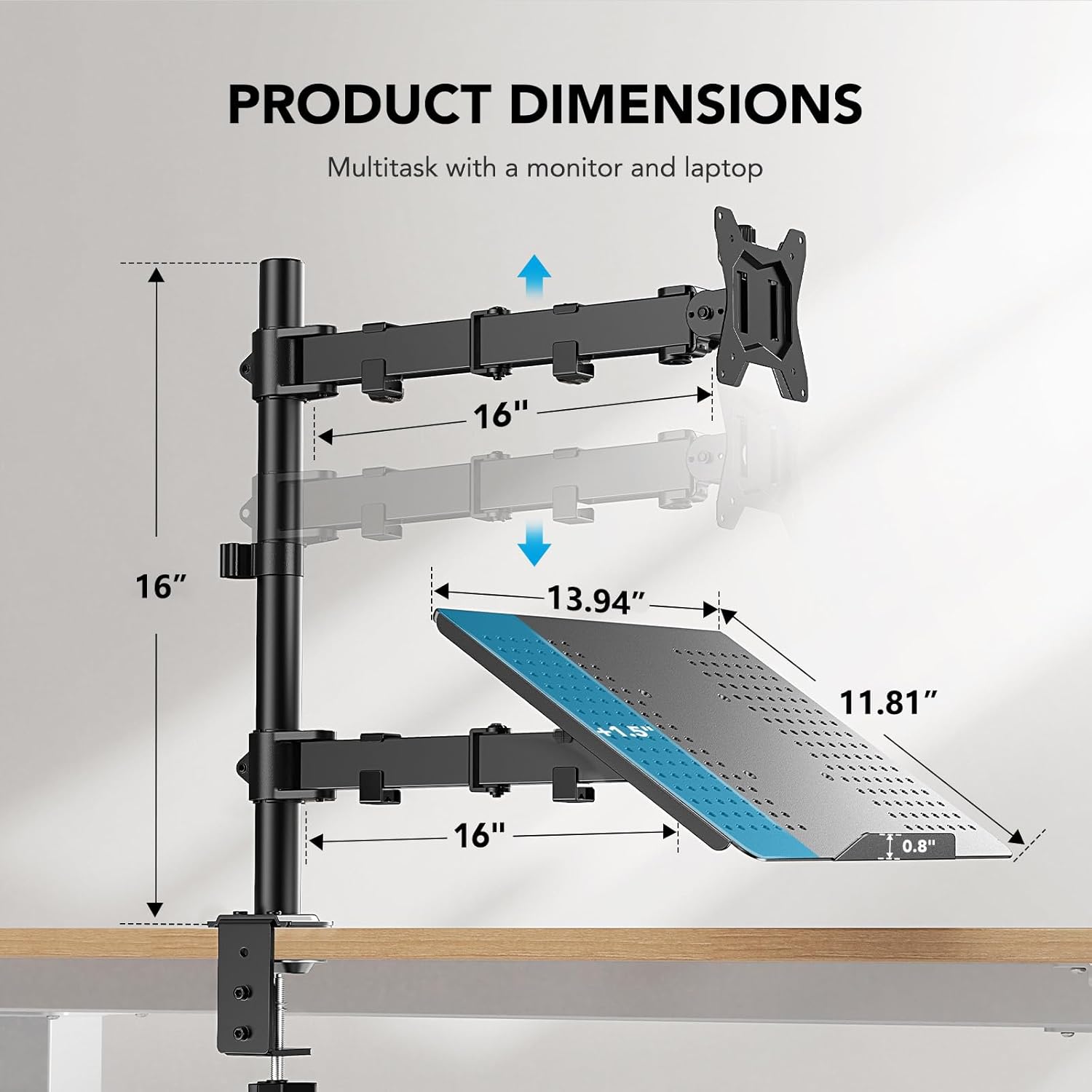 HUANUO Monitor and Laptop Stand - Thumbnail 2