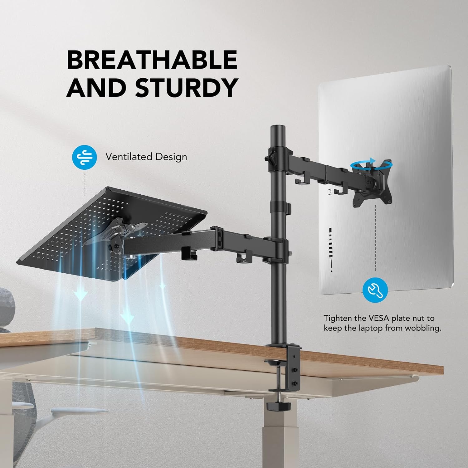HUANUO Monitor and Laptop Stand