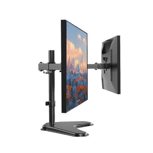 CM1 Dual Monitor Mount for 13" - 32" Screens - White
