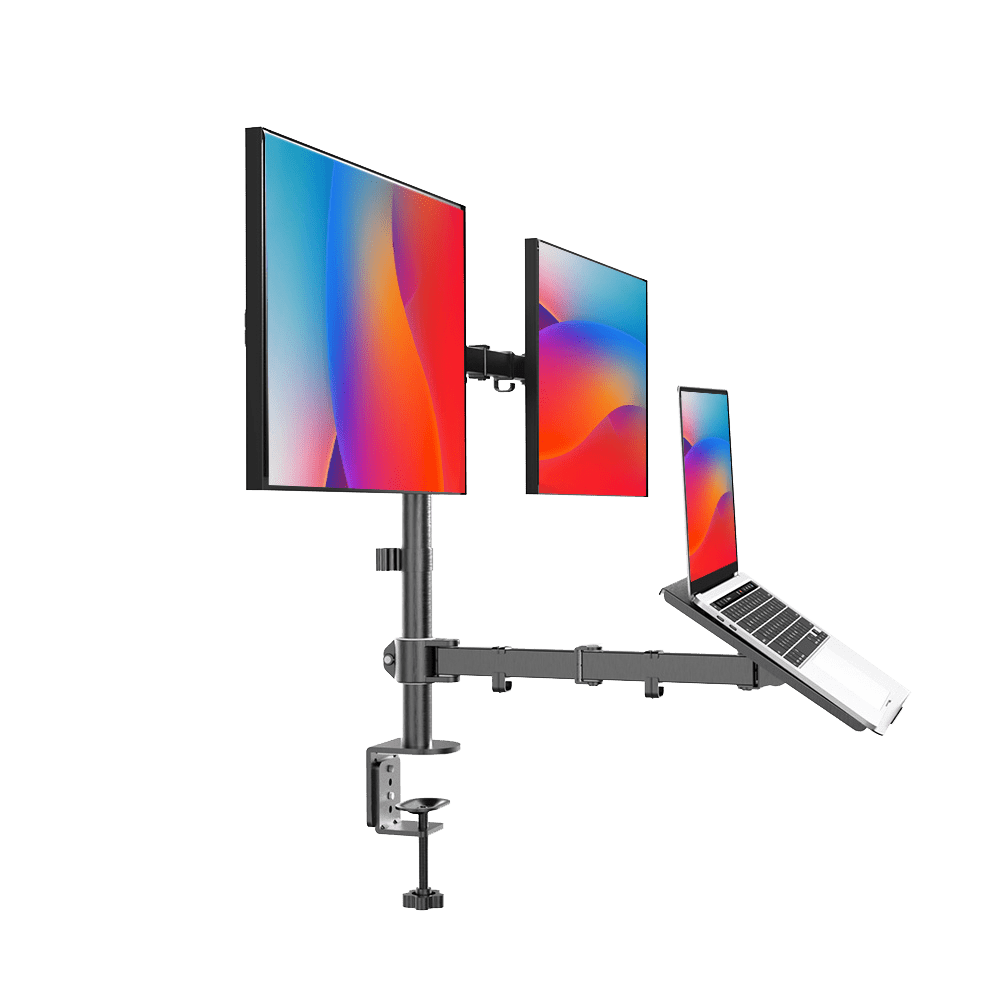 CM17 2 - in - 1 Monitor and Laptop Stand - 13" - 27" & 10" - 17" - 