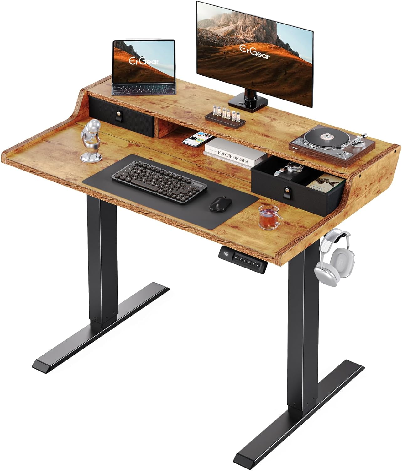 Core Series Standing Desk - +Keyboard Tray