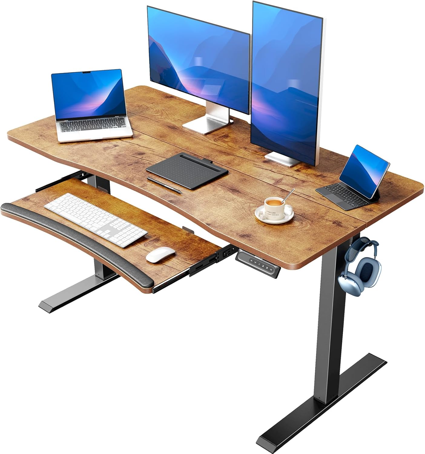 Core Series Standing Desk - +Keyboard Tray