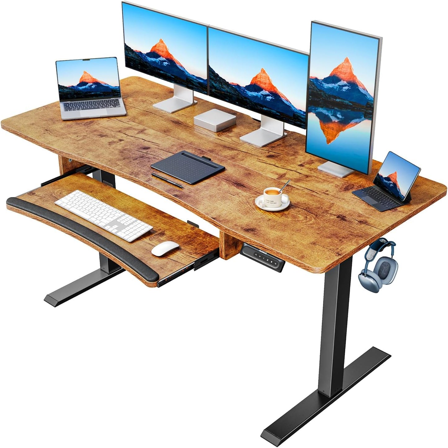 Core Series Standing Desk - +Keyboard Tray