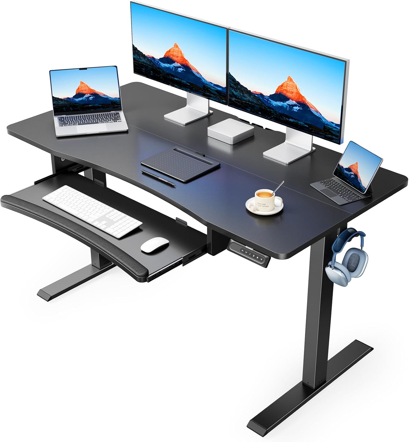 Core Series Standing Desk - +Keyboard Tray