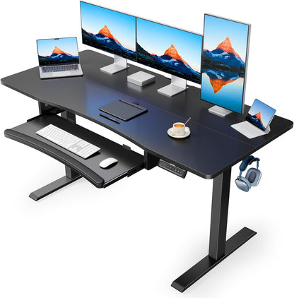 Core Series Standing Desk - +Keyboard Tray