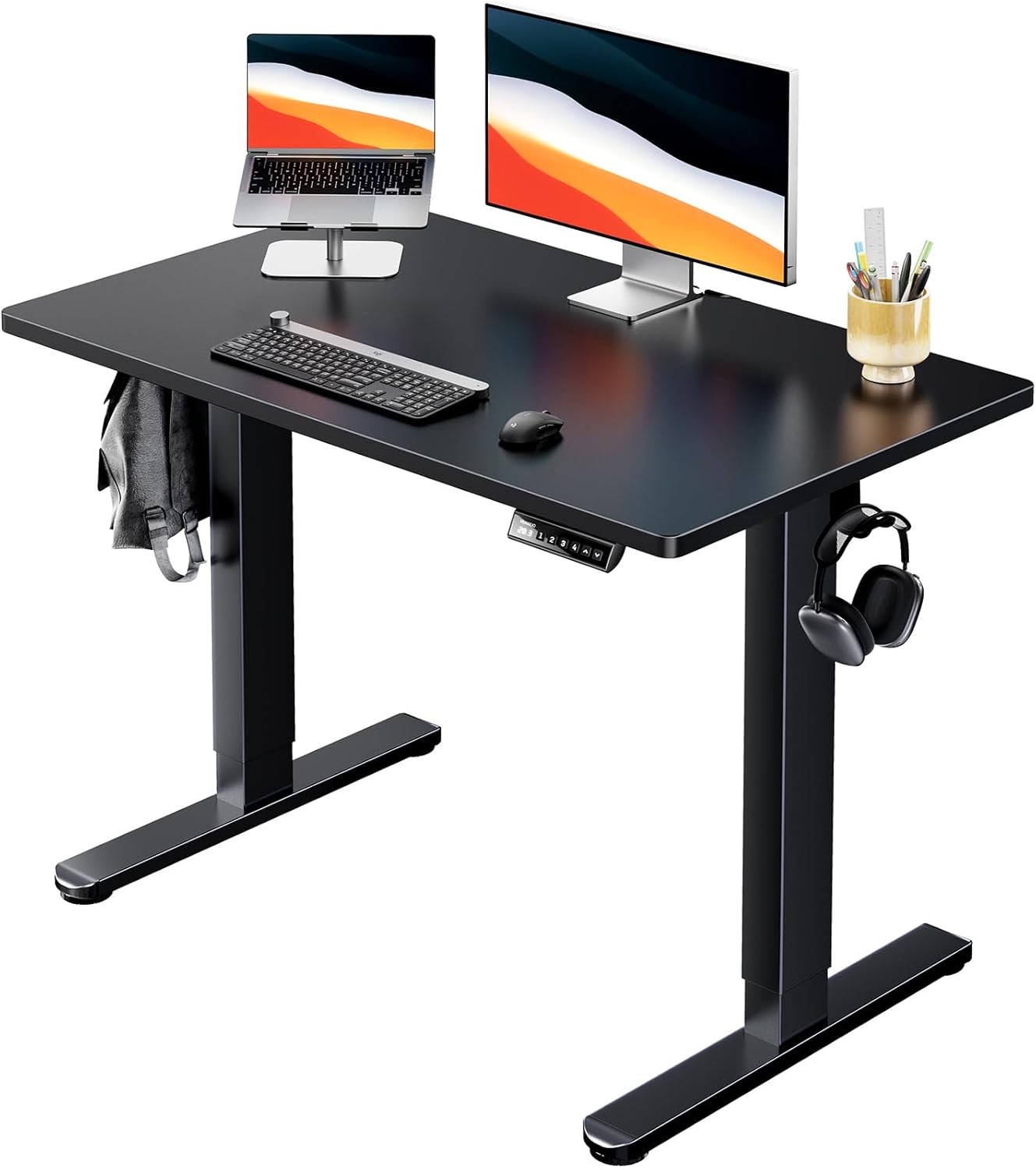 Core Series Standing Desk - +One - Piece Desktop