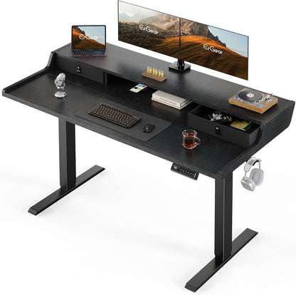 Core Series Standing Desk - +Upper Drawers
