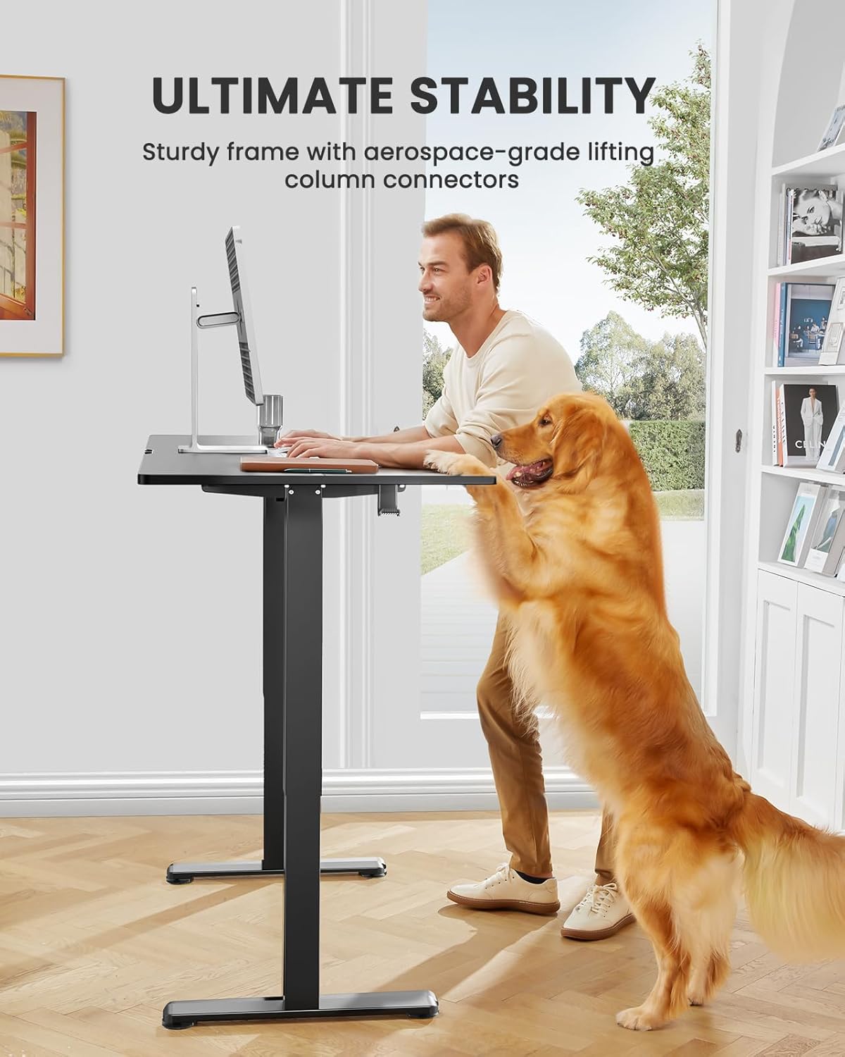 Core Series Standing Desk - +Upper Drawers