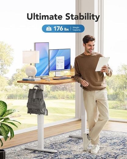 Core Series Standing Desk - +Upper Drawers