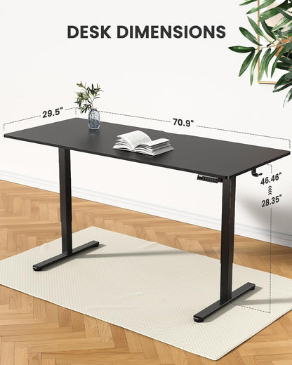 Core Series Standing Desk - +Upper Drawers