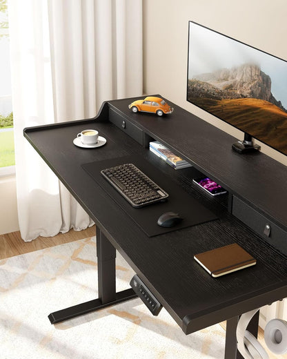 Core Series Standing Desk - +Upper Drawers