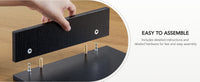 MDF board material Dual Monitor Stand
