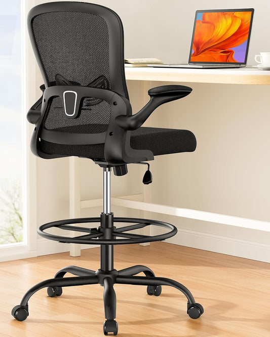 Drafting Chair - Black