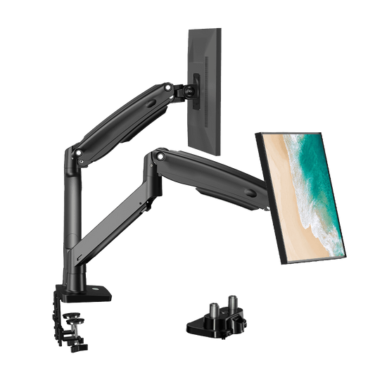 DS12 Dual Monitor Arm with USB Ports - 