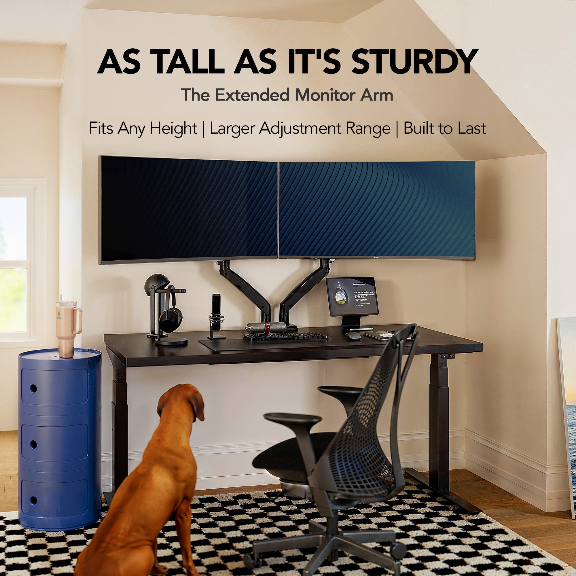 DS7 High-Performance Dual Monitor Arm -