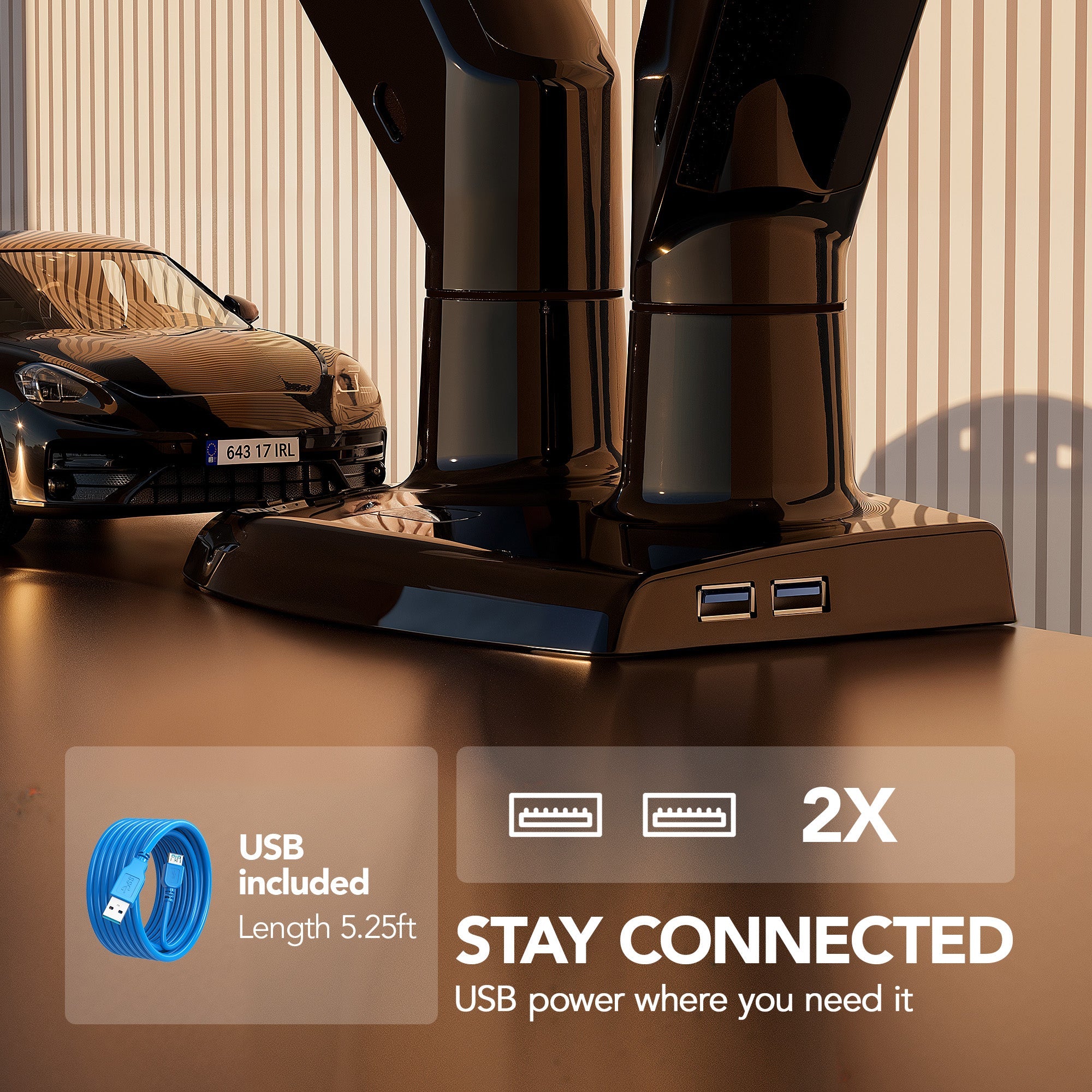 DS7 High-Performance Dual Monitor Arm -