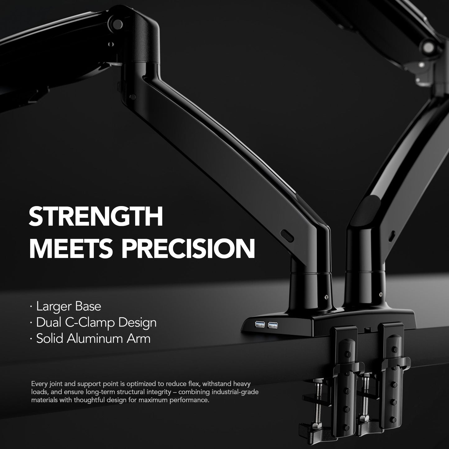 DS7 High-Performance Dual Monitor Arm -