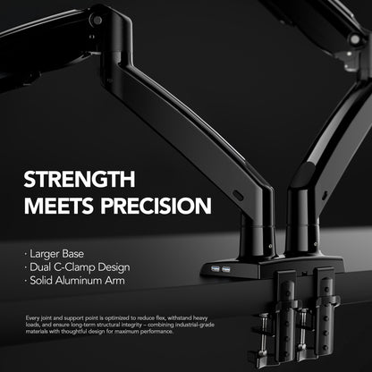 DS7 High-Performance Dual Monitor Arm -