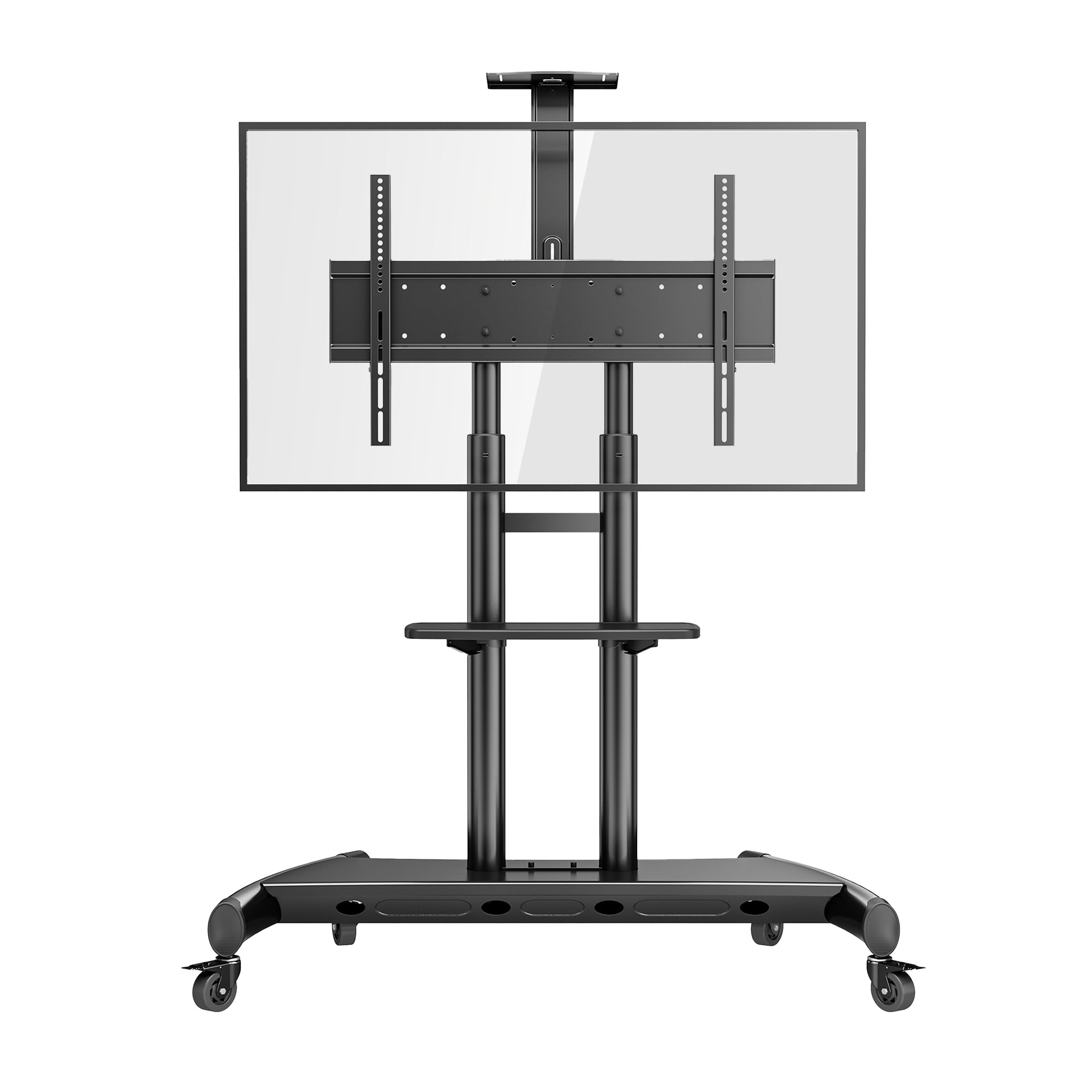 Dual - Pillar Business Mobile TV Stand - Upgraded Dual - Column with Camera