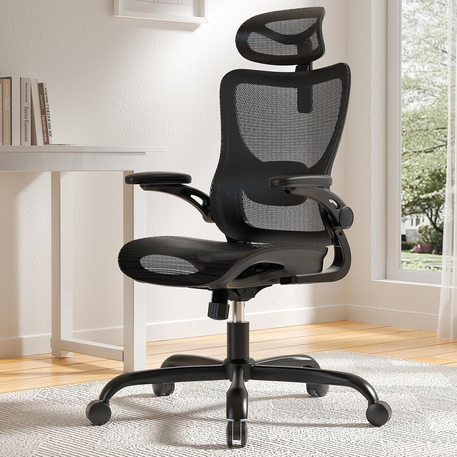 Ergonomic Mesh Office Chair - Black
