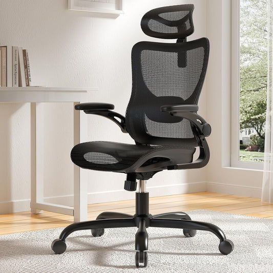 Ergonomic Mesh Office Chair - Black