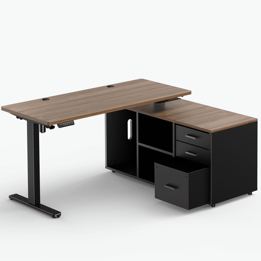 Executive Standing Desk - Walnut