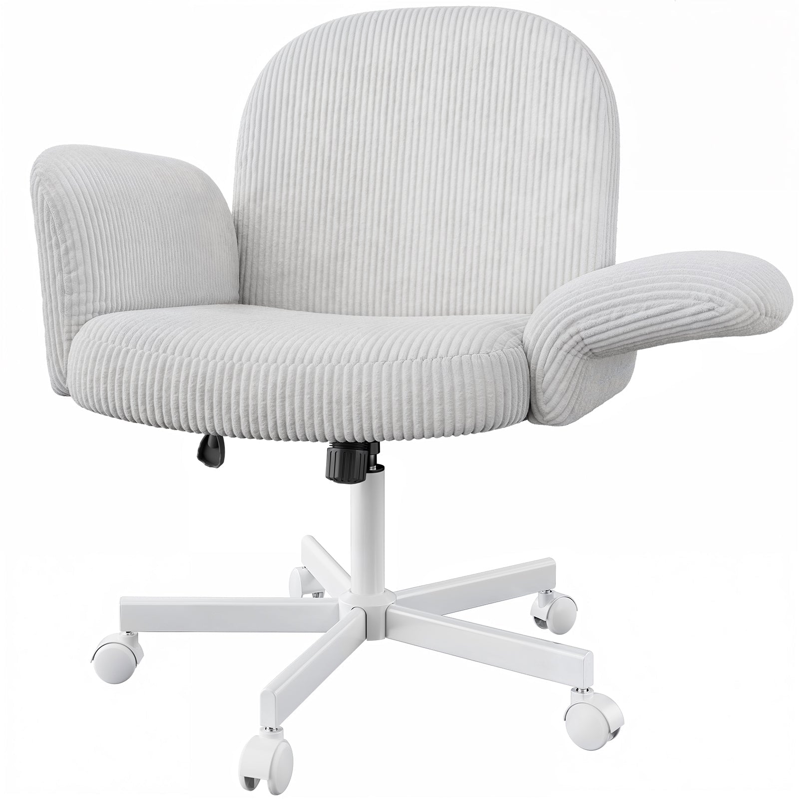 Free - Sit Wide Corduroy Chair - White