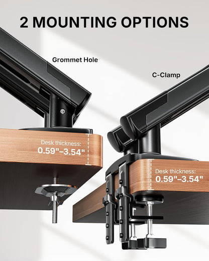 HNDMA119B - DS Dual Monitor Stand - 
