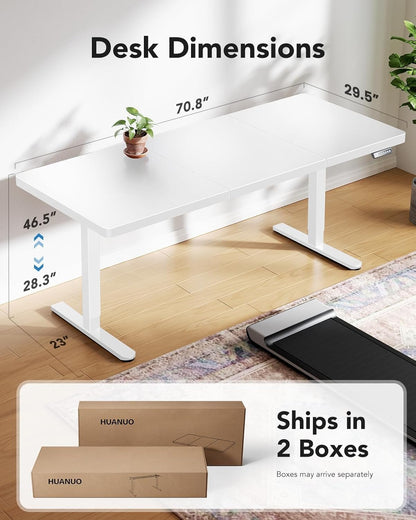 HUANUO Classic Adjustable Standing Desk - 60" X 30"