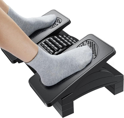 HUANUO Foot Rest with Massage Texture and Roller - 