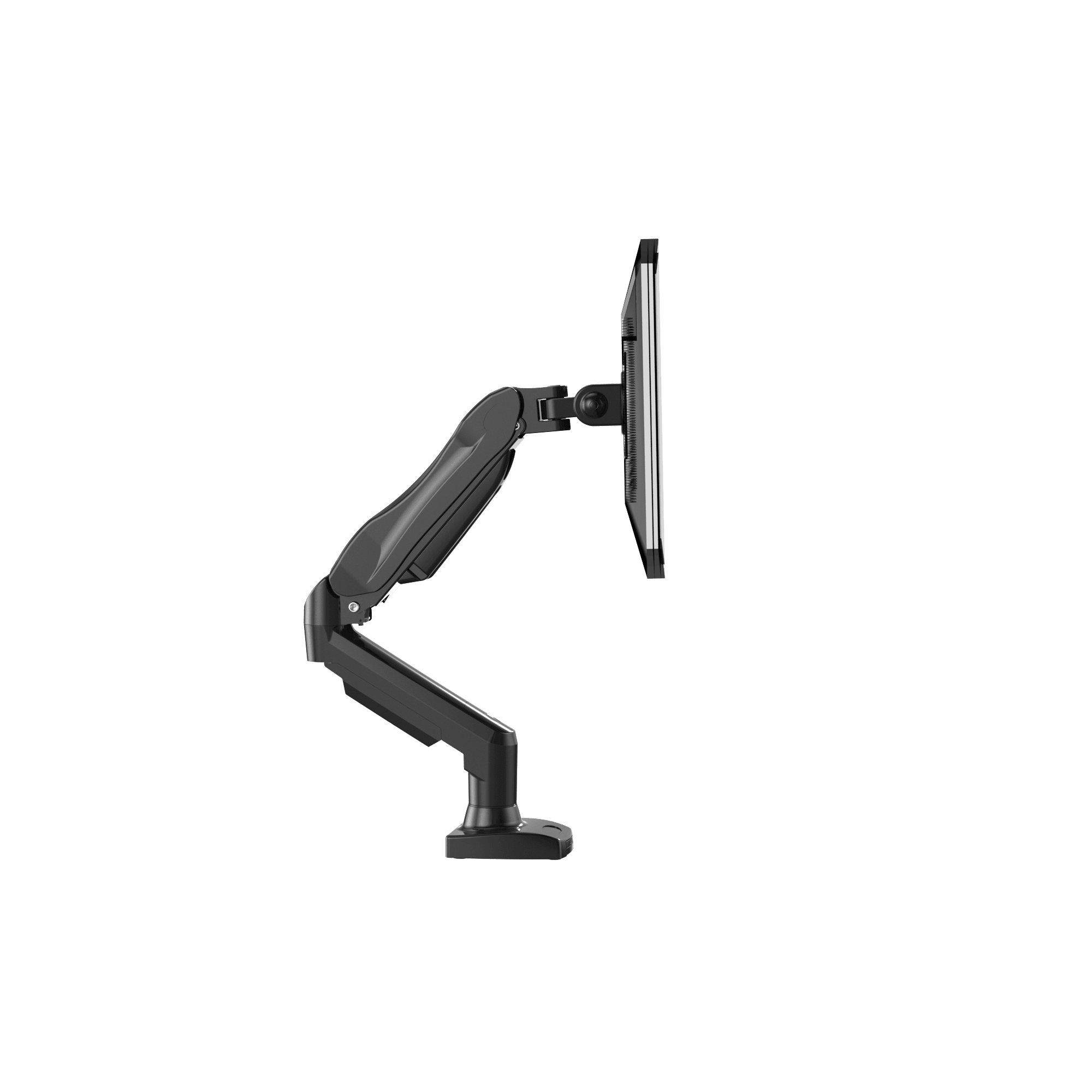 HUANUO HNSS6 Single Monitor Mount for 13 to 32 Inch Screens - Bundle - 