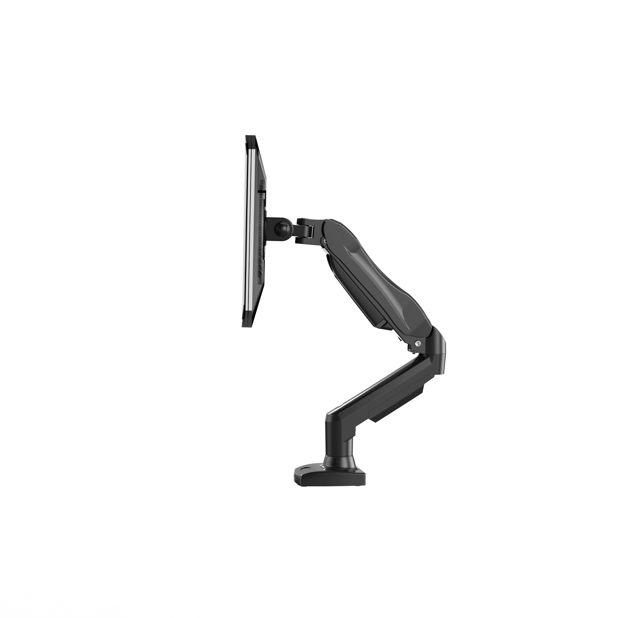 HUANUO HNSS6 Single Monitor Mount for 13 to 32 Inch Screens - Bundle - 