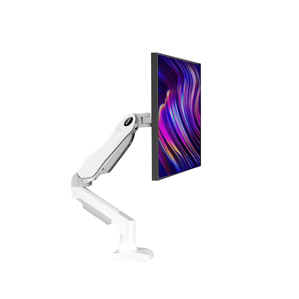 HUANUO HNSS6 Single Monitor Mount for 13 to 32 Inch Screens - Bundle - 