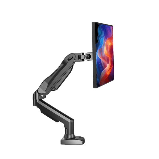 HUANUO HNSS6 Single Monitor Mount for 13 to 32 Inch Screens - Bundle - 