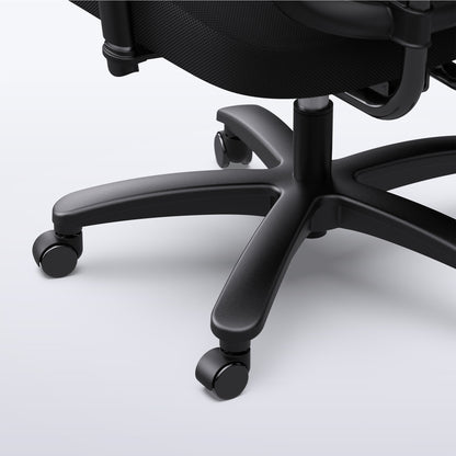 HUANUO XL500 Big & Tall Ergonomic Chair - Black