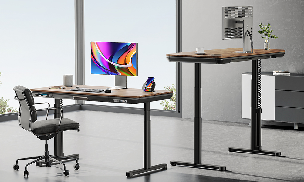 56.7" All-in-One Charging Standing Desk