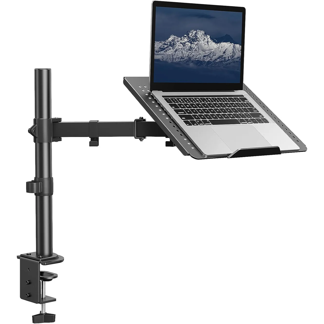 2-in-1 Adjustable Laptop & Monitor Arm